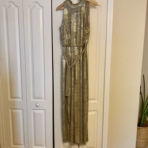 Gold and Black Jumpsuit